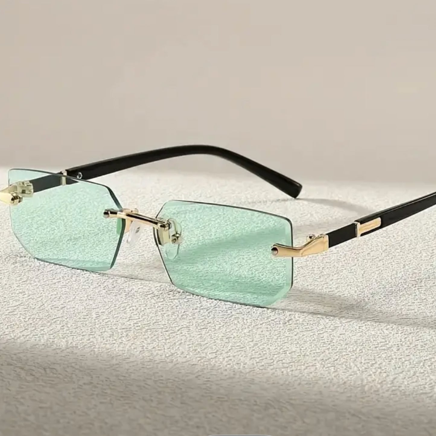 Sonnenbrille - Luxuriös - Grün