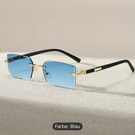 Sonnenbrille - Luxuriös - Blau