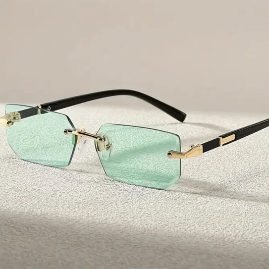 Sonnenbrille - Luxuriös - Grün